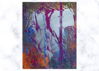 Painting Tutorial | Mix Background Abstract Art by Palette Knife | Acrylics on Canvas | Beginners