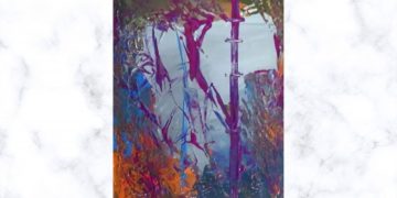 Painting Tutorial | Mix Background Abstract Art by Palette Knife | Acrylics on Canvas | Beginners