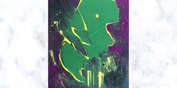 Painting Tutorial | Dark Green Brown Face Abstract Art Palette Knife | Acrylics on Canvas | Best Art