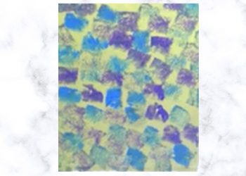 Painting Tutorial | Orange Background Sponge Abstract Art | Acrylics on Canvas | Easy Art