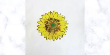 Painting Tutorial | Sunflower Painting | Acrylics on Canvas | For Beginners