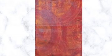 Canvast Abstract Painting | Brown circular painting | Daily Challenge | Easy Art