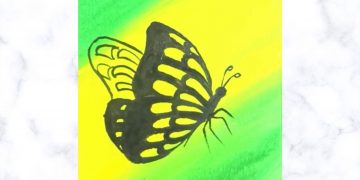 Painting Tutorial | Butterfly Abstract Panting | Acrylics on Canvas | For Beginners