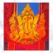 Ganesha Vignhartha Canvas Painting with Acrylics Colors | Daily Challenge | Ganesh Painting